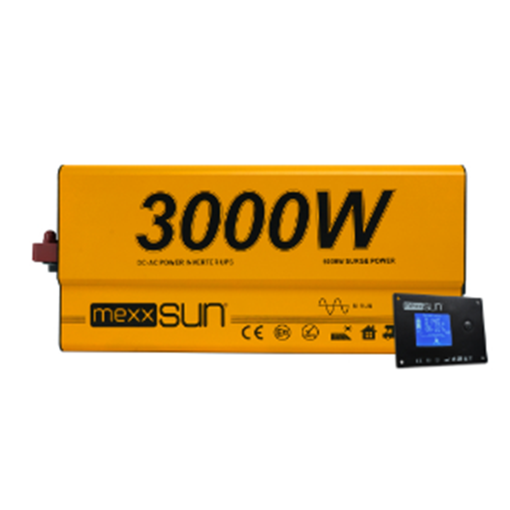 MEXXSUN Tam Sinüs UPS (Remote Ekran) 12V 3000W