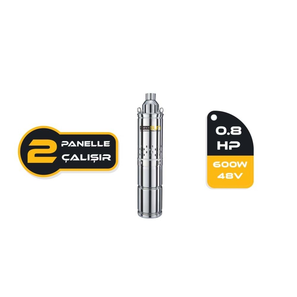 DC pompa 0,8Hp 600W (Screw Type) (4SS600-48N)