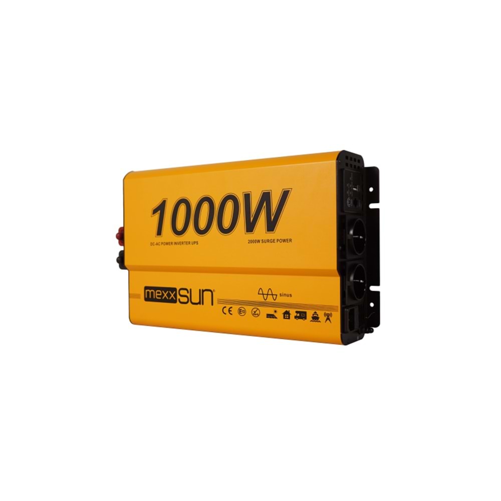 Tam Sinüs UPS (Remote Ekran) 12V 1000W