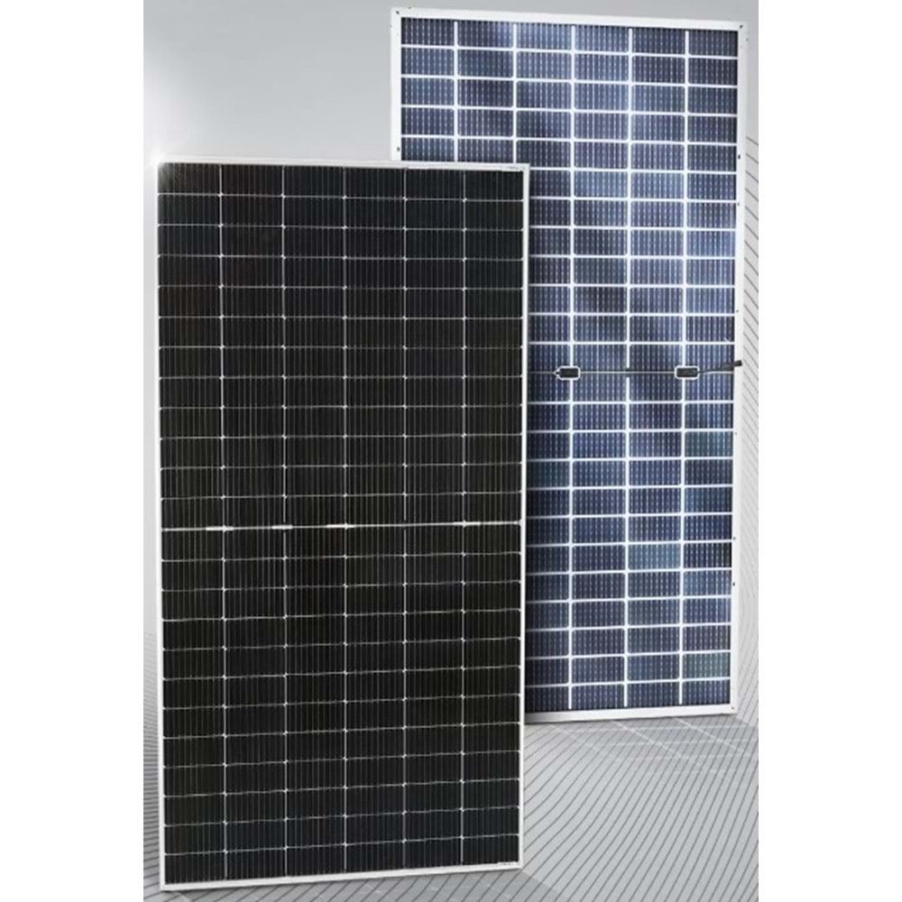 Okyay Enerji 590W Topcon Bifacial Monokristal Panel