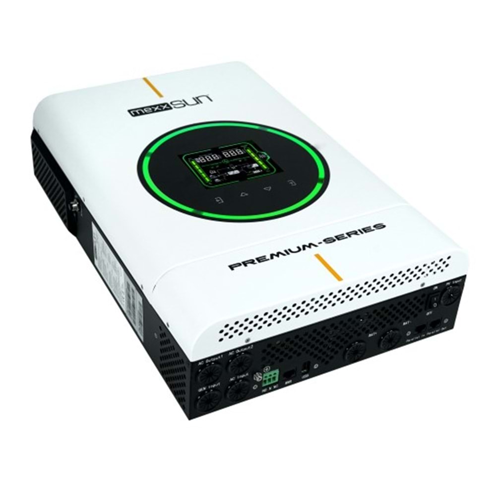 Mexxsun Premium 6kW İnverter + Mexxsun 48V 100A Lityum Akü
