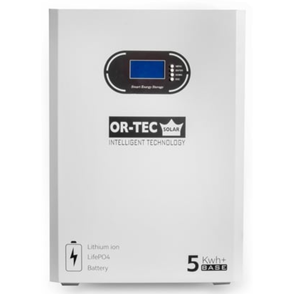 Or-Tec Lityum 5 kWh 51.2V 100Ah LiFePO4 Batarya