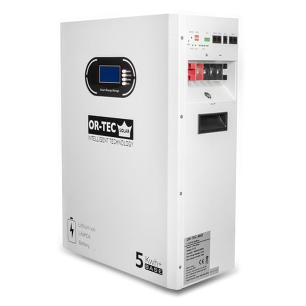 Or-Tec Lityum 5 kWh 51.2V 100Ah LiFePO4 Batarya