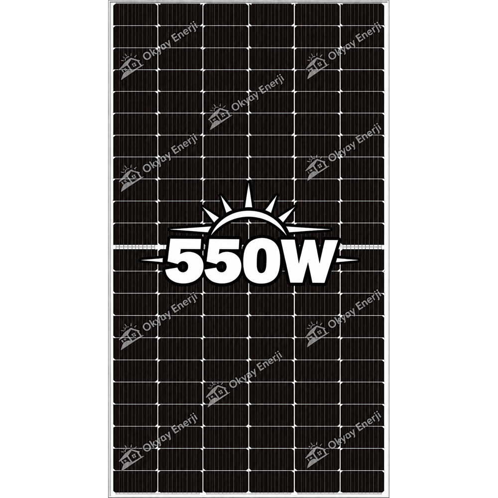 Okyay Enerji 550 Watt MonoKristal Güneş Paneli A+