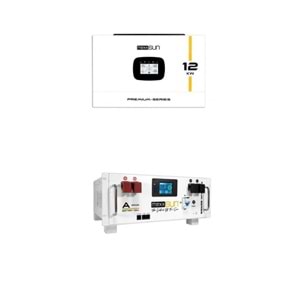 Mexxsun 12kW İnverter + Mexxsun 48V 100A Lityum Akü