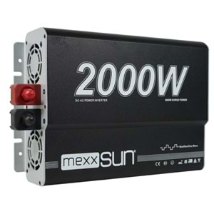 Mexxsun 12V 2000W Modifiye Sinüs İnverter