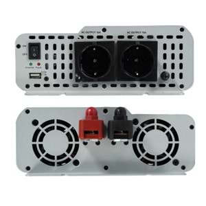 Mexxsun 12V 2000W Modifiye Sinüs İnverter