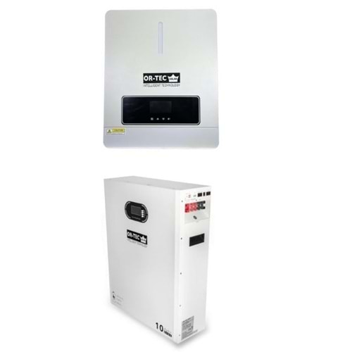 Ortec 6.2kW İnverter + Truva 10kW Lityum Batarya