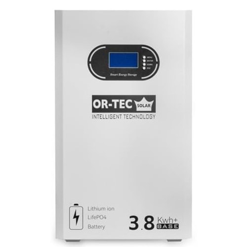 Ortec 25.6V 150Ah Lityum Akü BASE 3.8KW