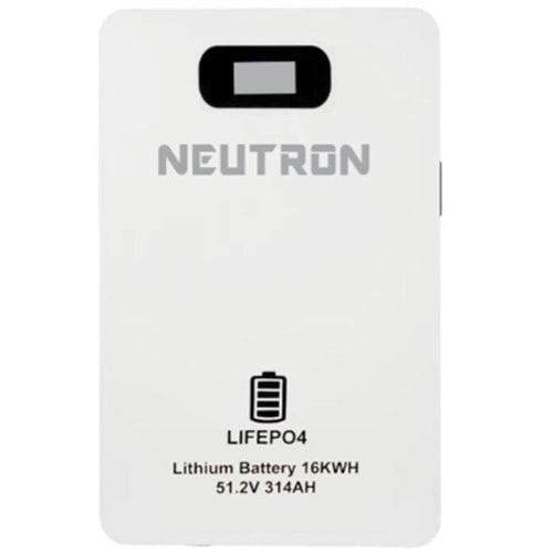 Neutron 16kW 51.2V 314AH LİFEPO4 Lityum Akü