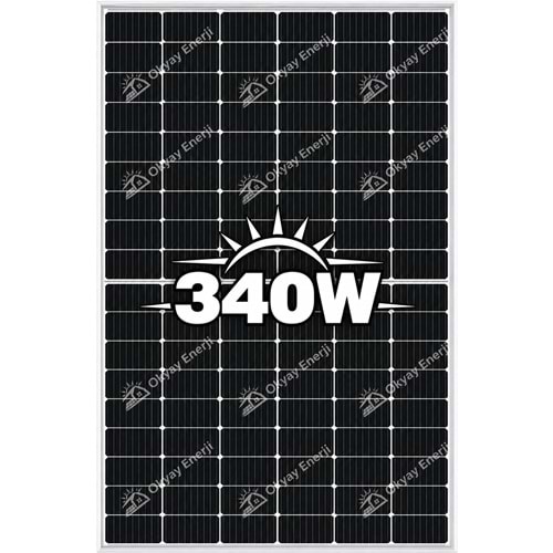 Okyay Enerji 340 Watt MonoKristal Güneş Paneli A+