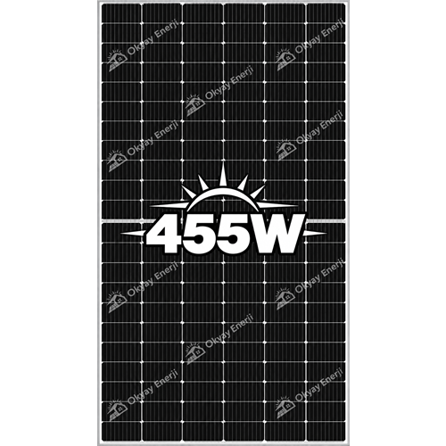 Okyay Enerji 455 Watt MonoKristal Güneş Paneli A+