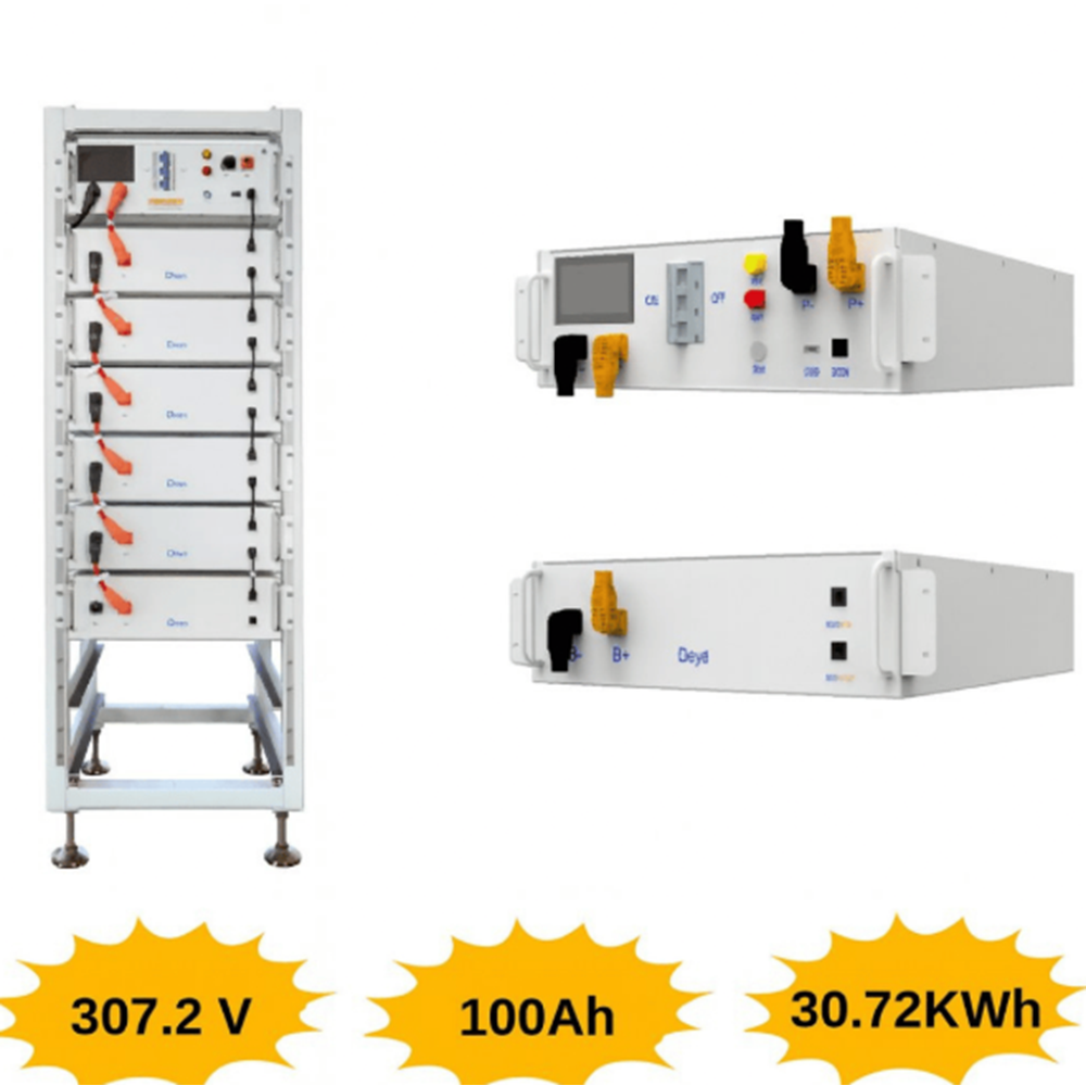 DEYE Yüksek Voltaj Lityum Akü 30.72 kWh