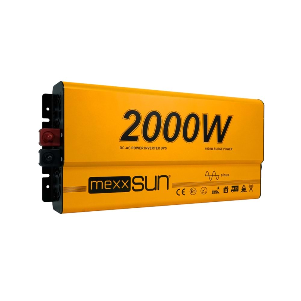 Tam Sinüs UPS (Remote Ekran) 12V 2000W