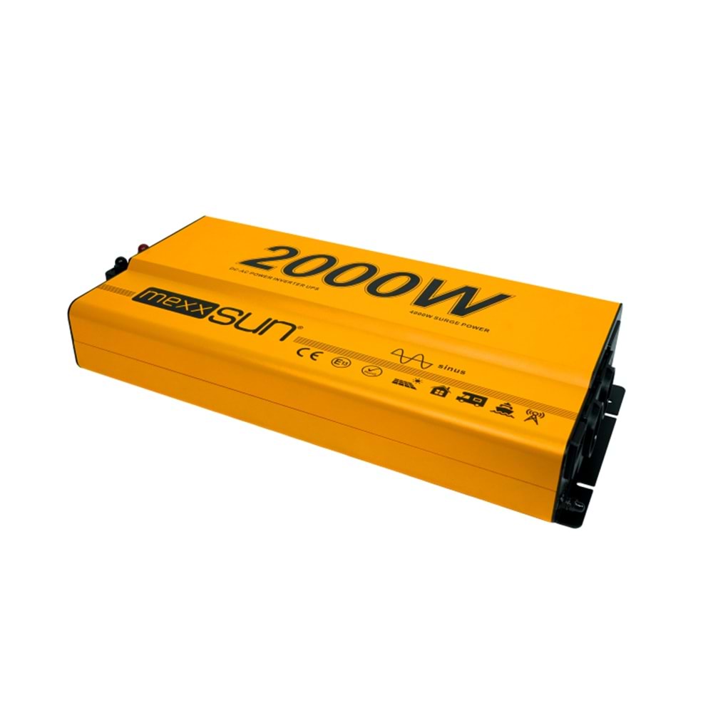 Tam Sinüs UPS (Remote Ekran) 12V 2000W