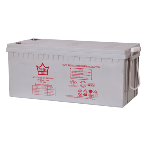 Or-Tec 12V 200A Jel Akü