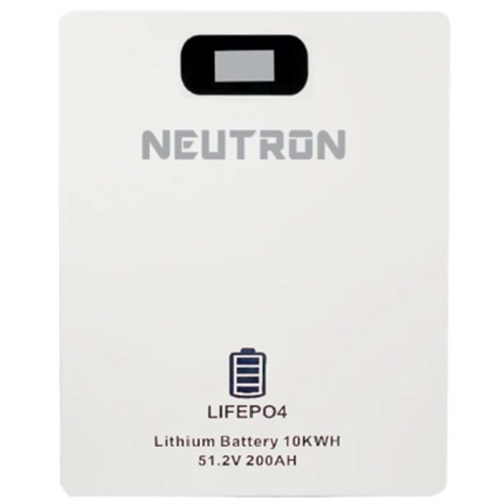 Neutron 10.2kW 51.2V 200AH LİFEPO4 Lityum Akü