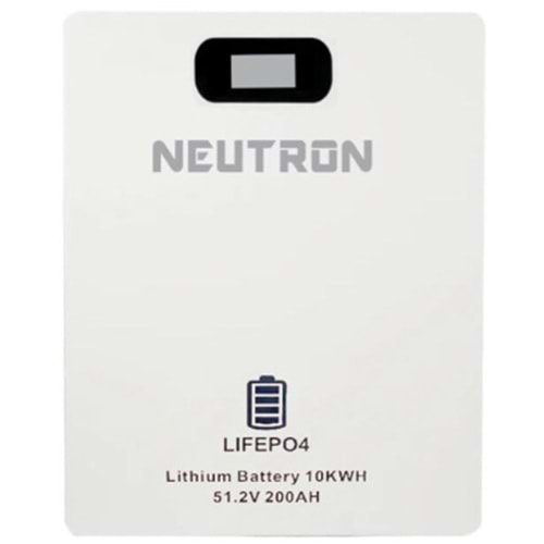 Neutron 10.2kW 51.2V 200AH LİFEPO4 Lityum Akü
