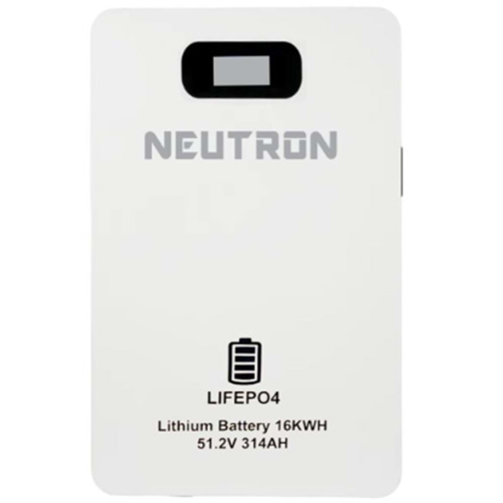 Neutron 16kW 51.2V 314AH LİFEPO4 Lityum Akü