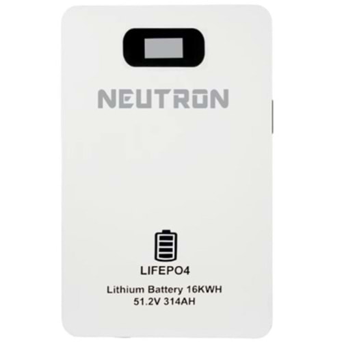Neutron 16kW 51.2V 314AH LİFEPO4 Lityum Akü
